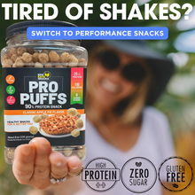 Load image into Gallery viewer, 90% Pure Protein Snack - 9 SERVINGS - Epic Pro Puffs