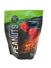 Load image into Gallery viewer, CAROLINA REAPER PEANUTS - 4 FLAVORS 6 OZ SNACK BAGS