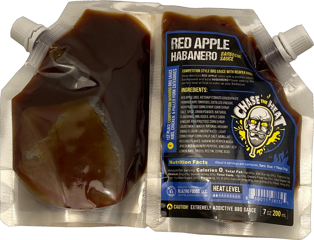 Red Apple BBQ Sauce - Reaper or Habanero