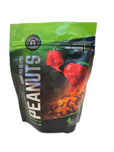 Load image into Gallery viewer, CAROLINA REAPER PEANUTS - 4 FLAVORS 6 OZ SNACK BAGS
