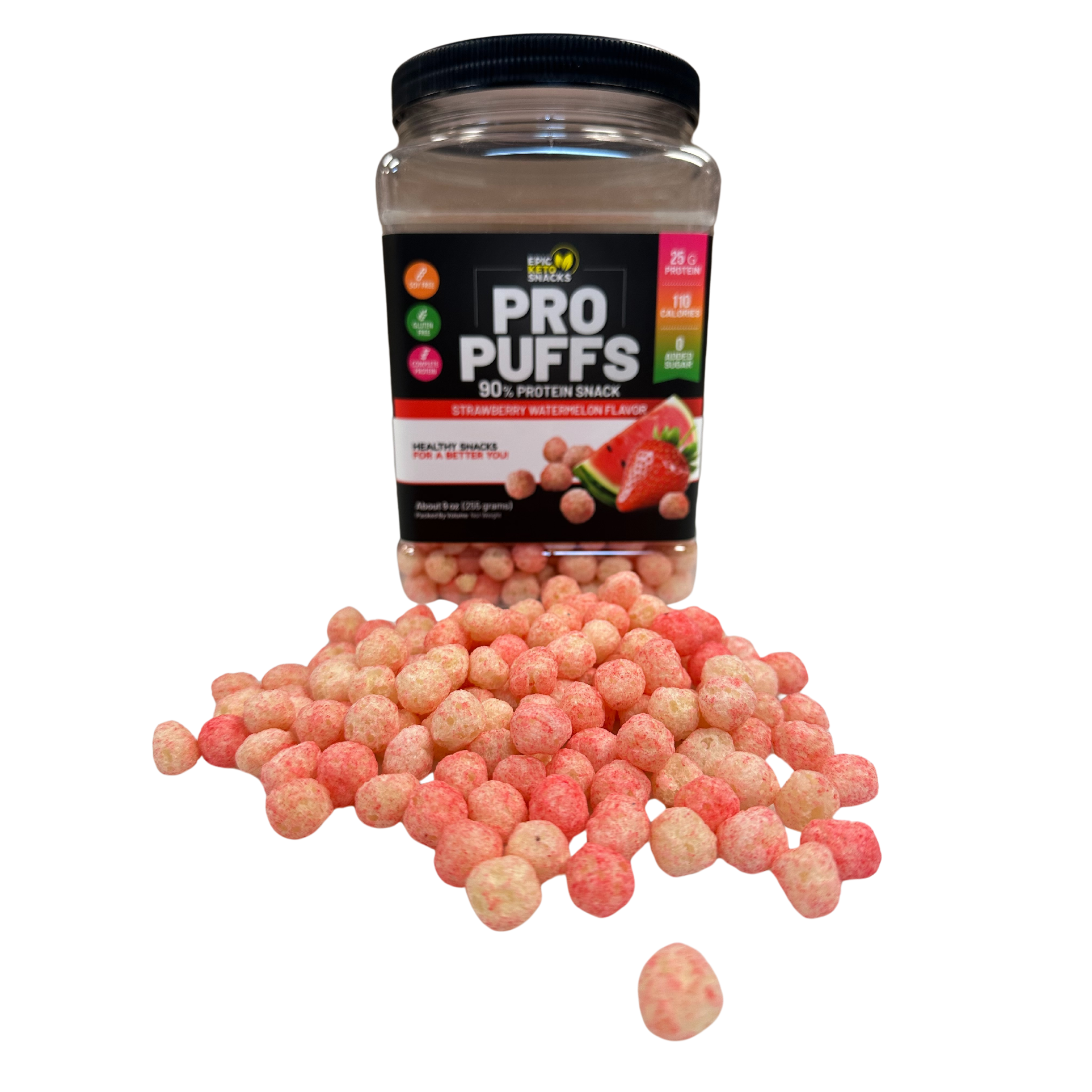 Pro Tuff Snacks 90% Pure Protein Snack - Epic Pro Puffs – DEATH NUTS